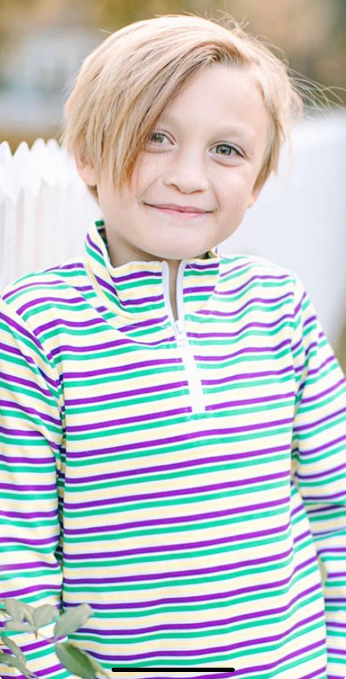 Carnival Striped Pullover