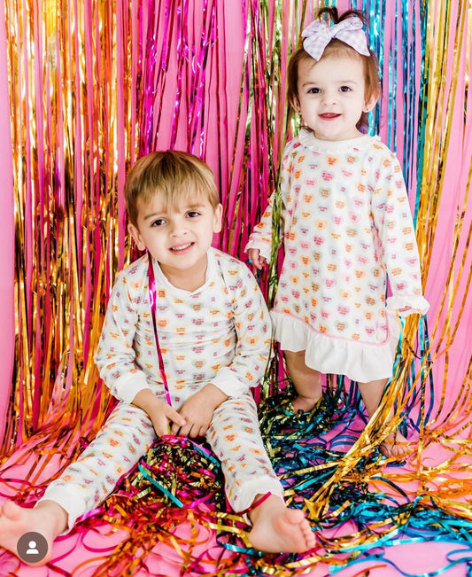 Cajun Candy hearts Unisex Lounge set