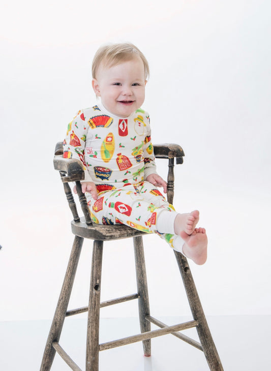 Cajun Christmas Cookie Pajama Set