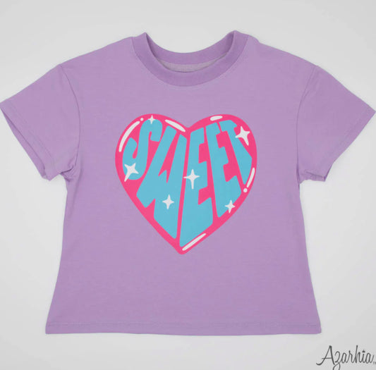 Sweet Screen Print Boxy tee