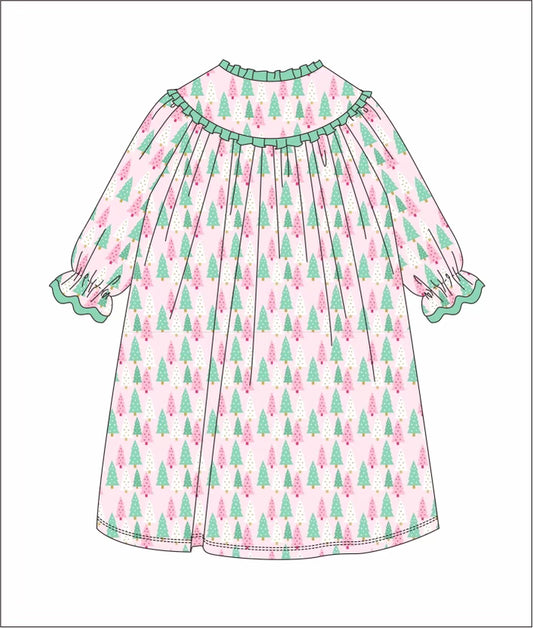 Whimsy Christmas Tree Gown
