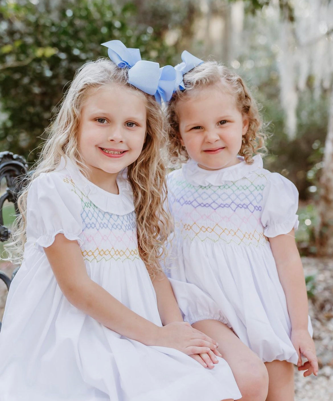 Pastel Smocked Dress