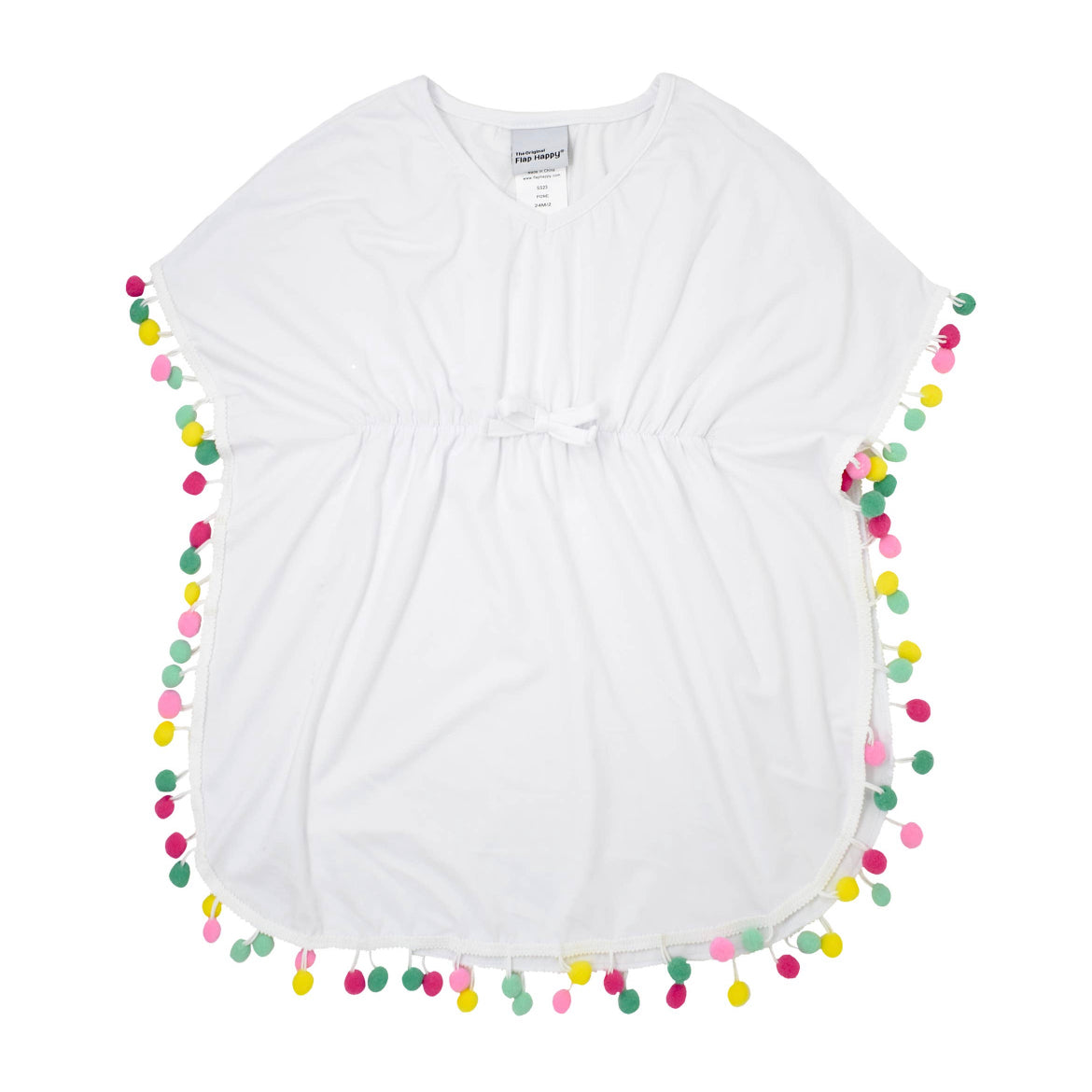 Pom Pom Flap Happy Cover up