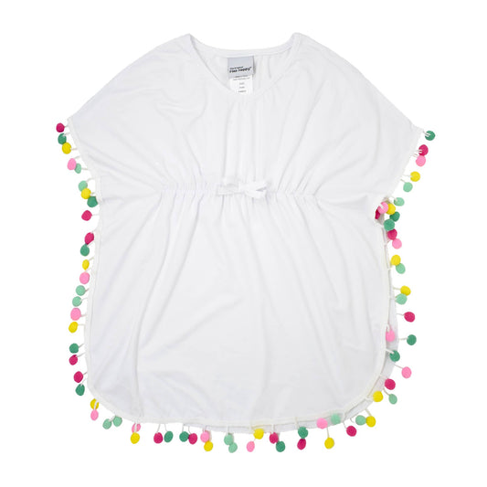 Pom Pom Flap Happy Cover up