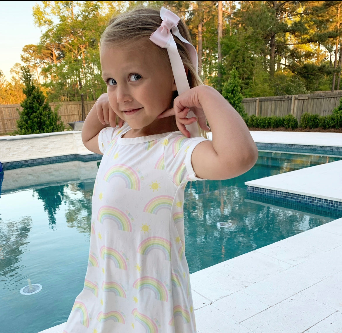 Only Rainbows After Rain play dress