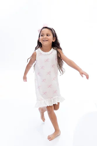 Pretty in Pink Bow Gown