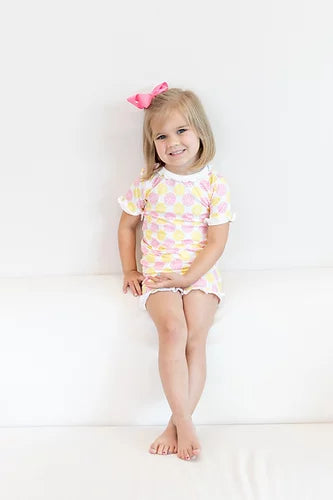 Lemonade Pajama Short Set
