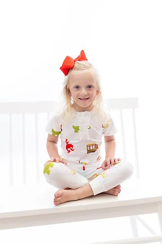 Louisiana Saturday Night Pajamas - Ruffle