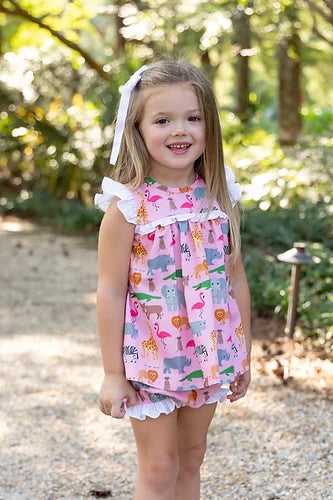 Too Wild Bloomer Set