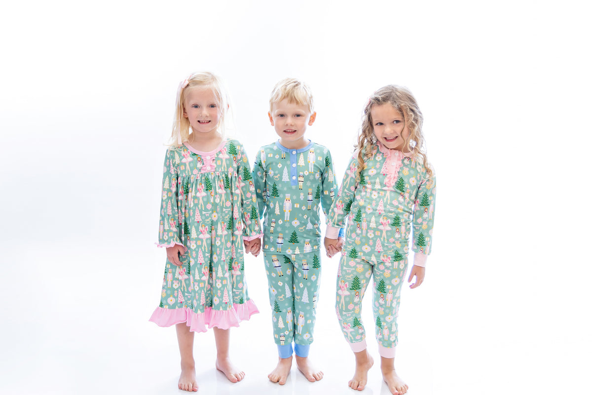 Whimsical Nutcracker Pajama Set - Boys