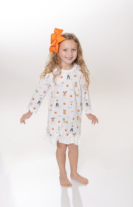 Halloween Pups Gown