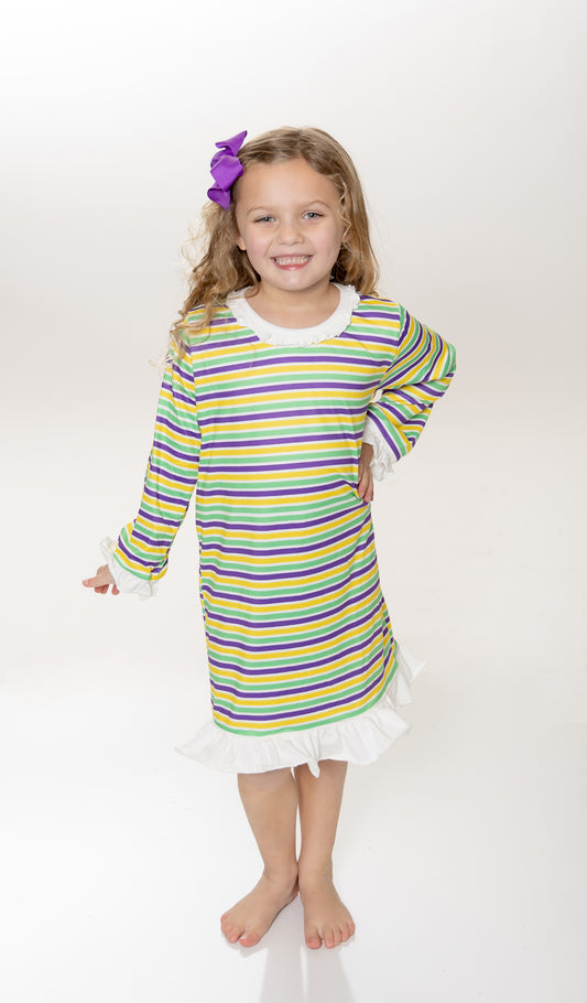 Carnival Stripe Gown