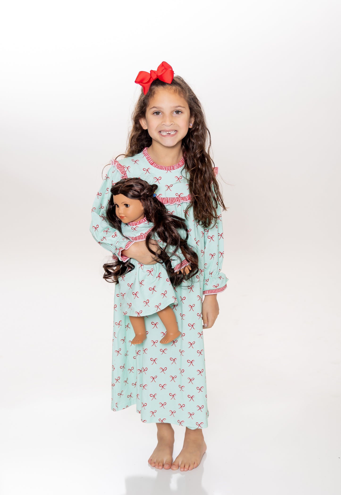 Christmas Classic Bow Gown