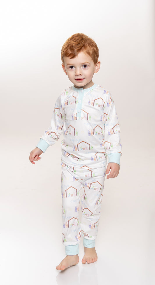 Oh Holy Night Nativity Unisex Loungewear kid