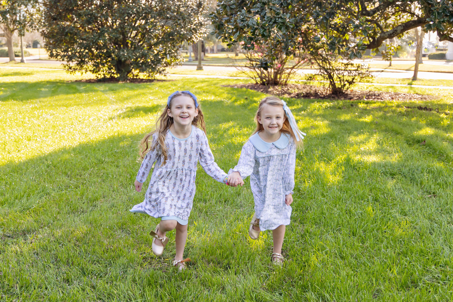 Watercolor Nutcracker Knit Dress