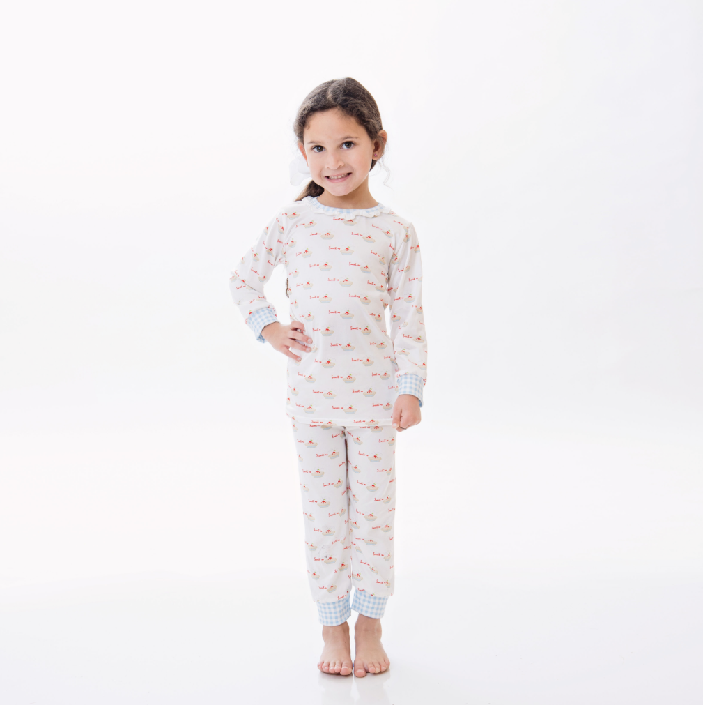 Sweet As Pie Ruffle Loungewear