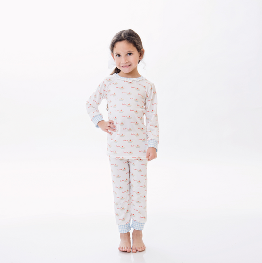 Sweet As Pie Ruffle Loungewear