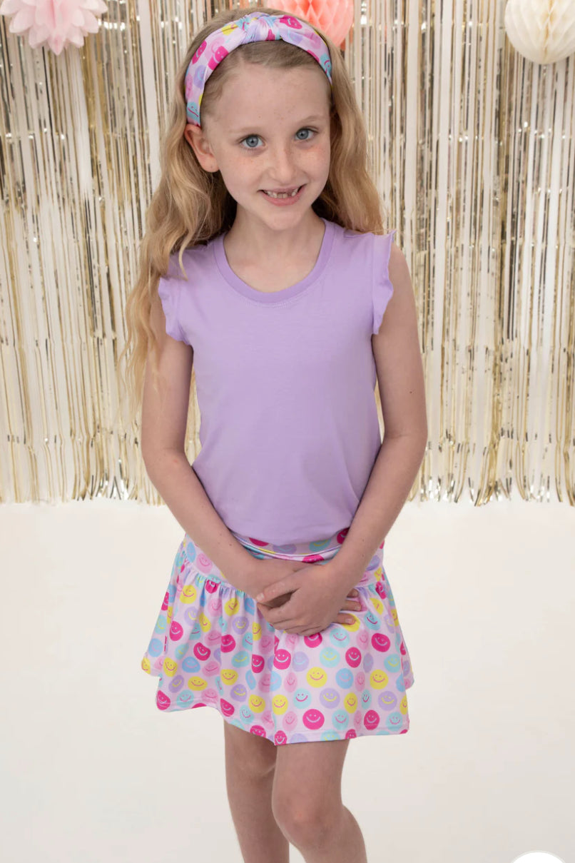Smiley Tennis Skirt