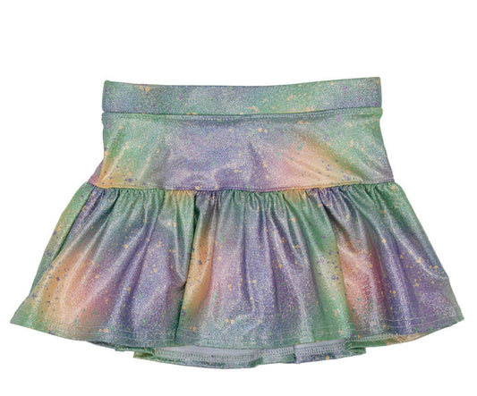 Mardi Gras Splatter skort