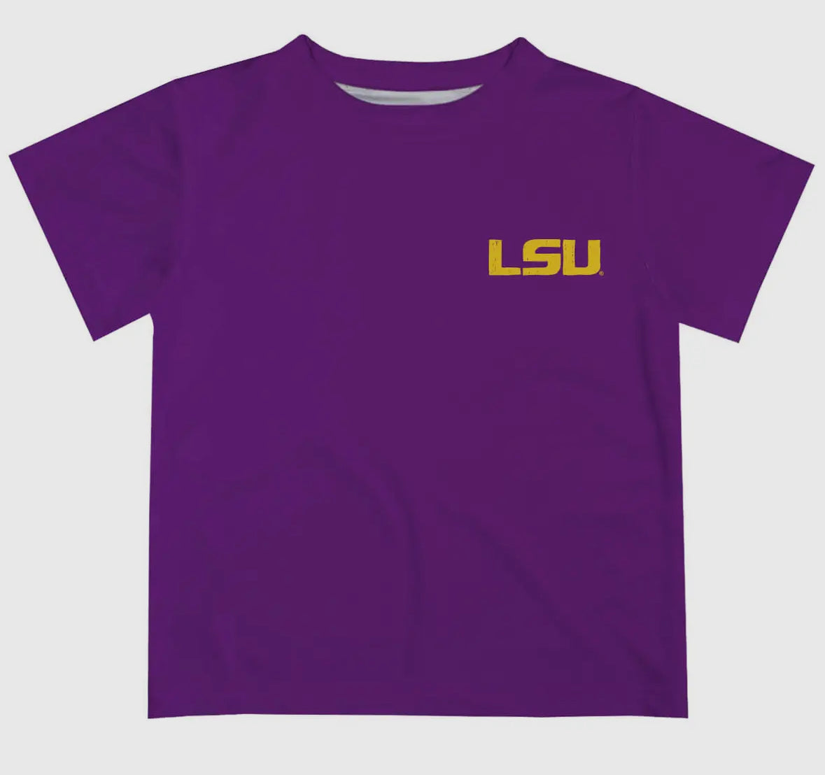 Preorder! Purple LSU Tigers hand sketched impression tee