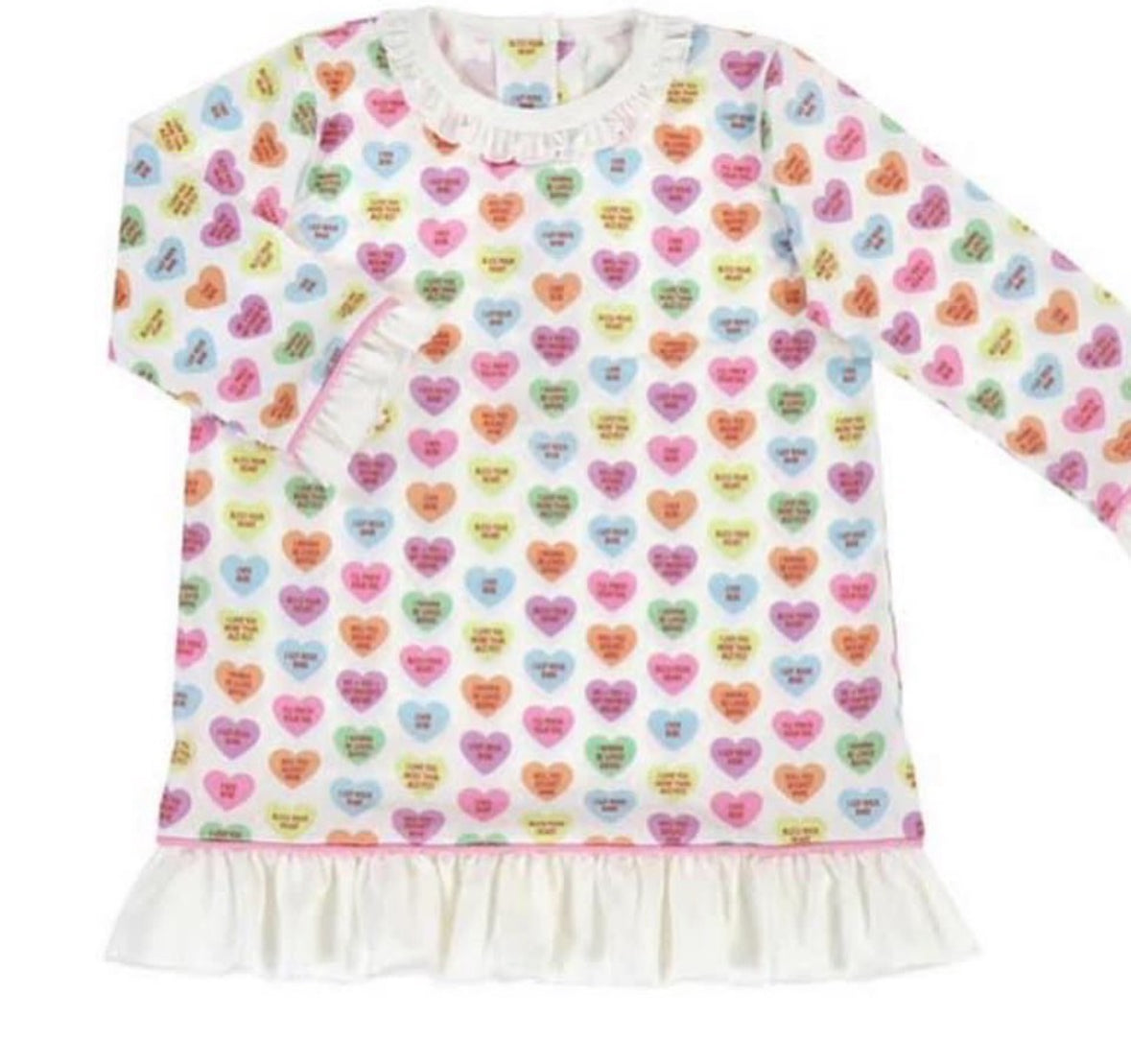 Cajun Candy Hearts gown (no pink hearts)