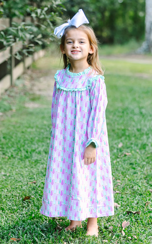 Whimsy Christmas Tree Gown