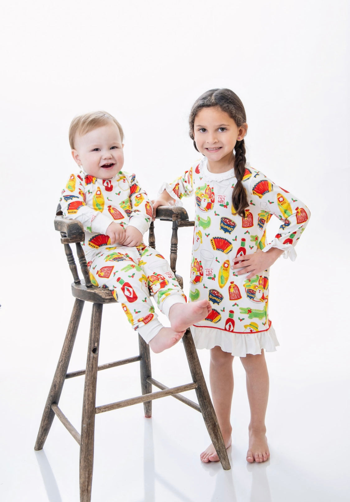 Cajun Christmas Cookie Gown – Little Louanne