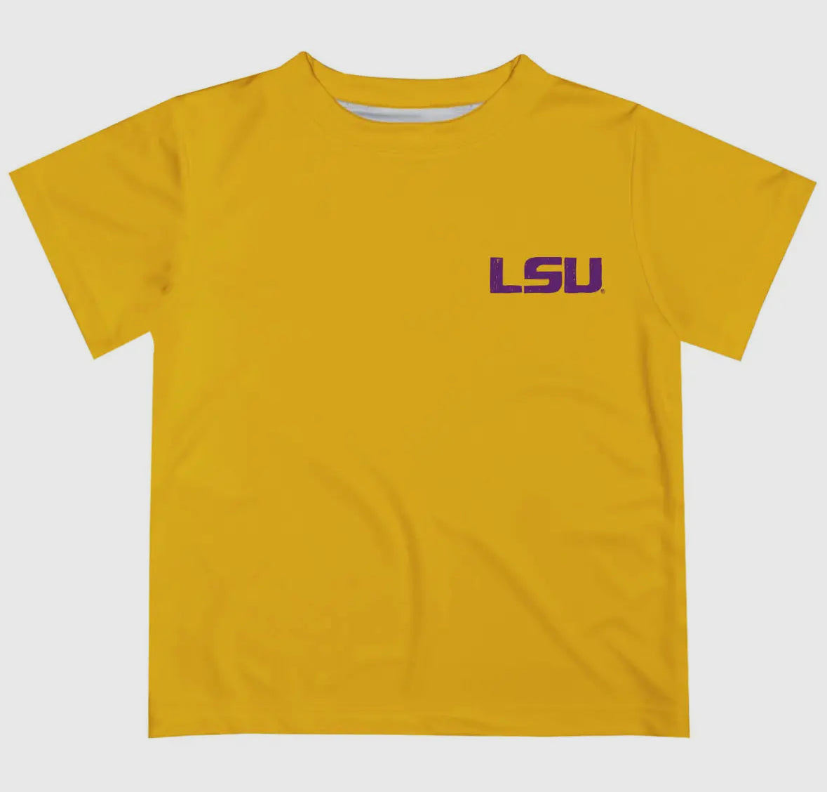 Preorder! Gold LSU Tigers hand sketched impression tee