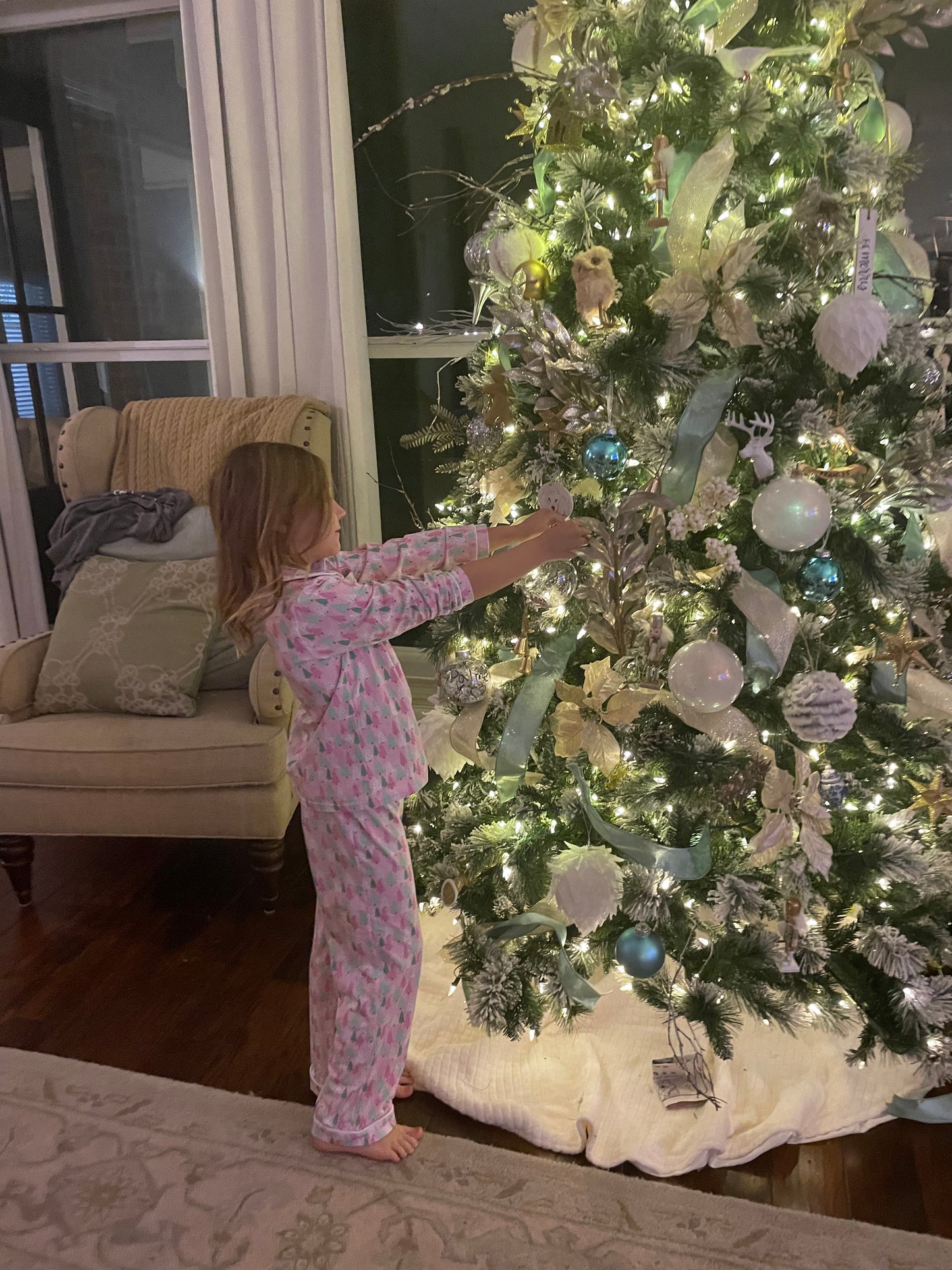 Whimsy Christmas Tree Pajama Set