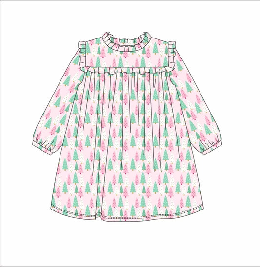 Whimsy Christmas Tree Dress