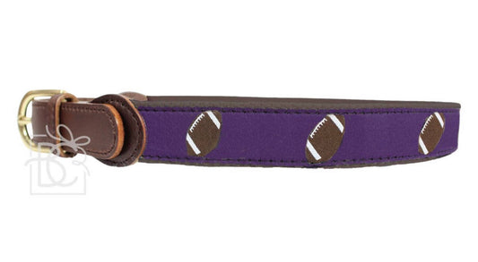 Purple football belt