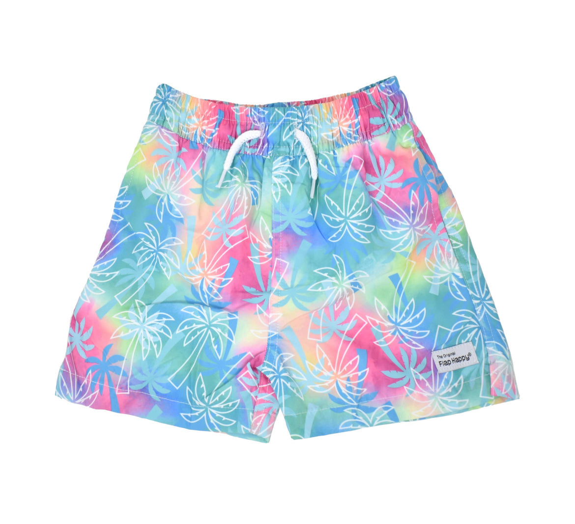 Palm tree swim shorts