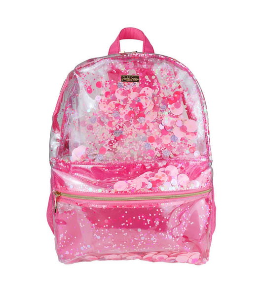 Pink Party Confetti Backpack
