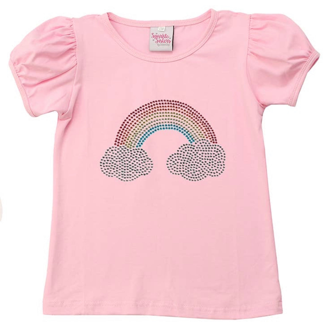 Pink Carley’s Little Rainbows Girls Tee