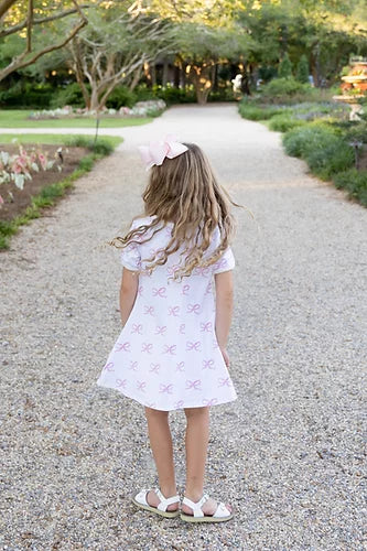 Pretty in Pink Bow Play dress