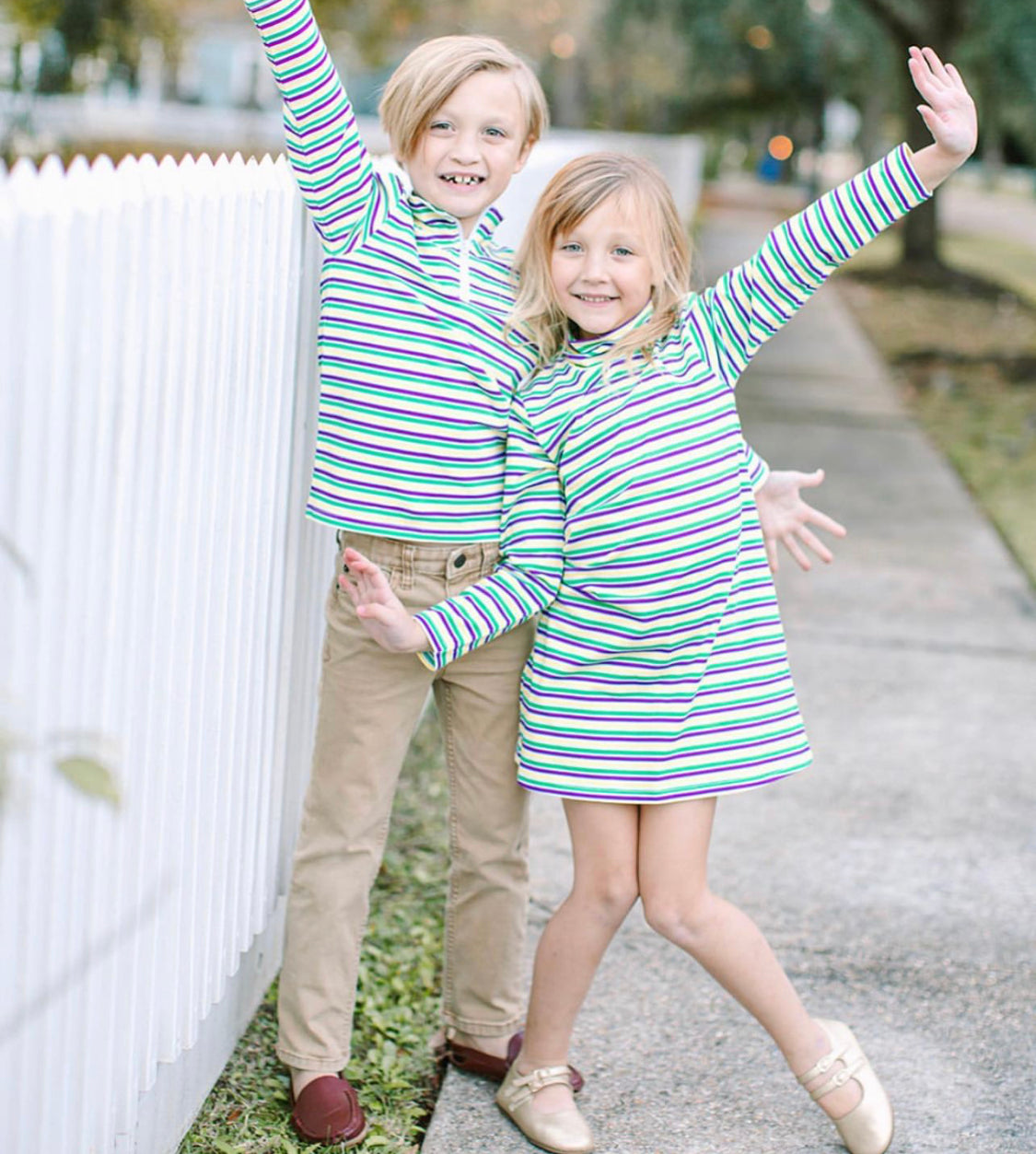 Carnival Striped Pullover