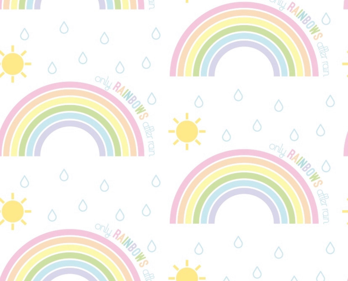 Pink Only Rainbows Blanket