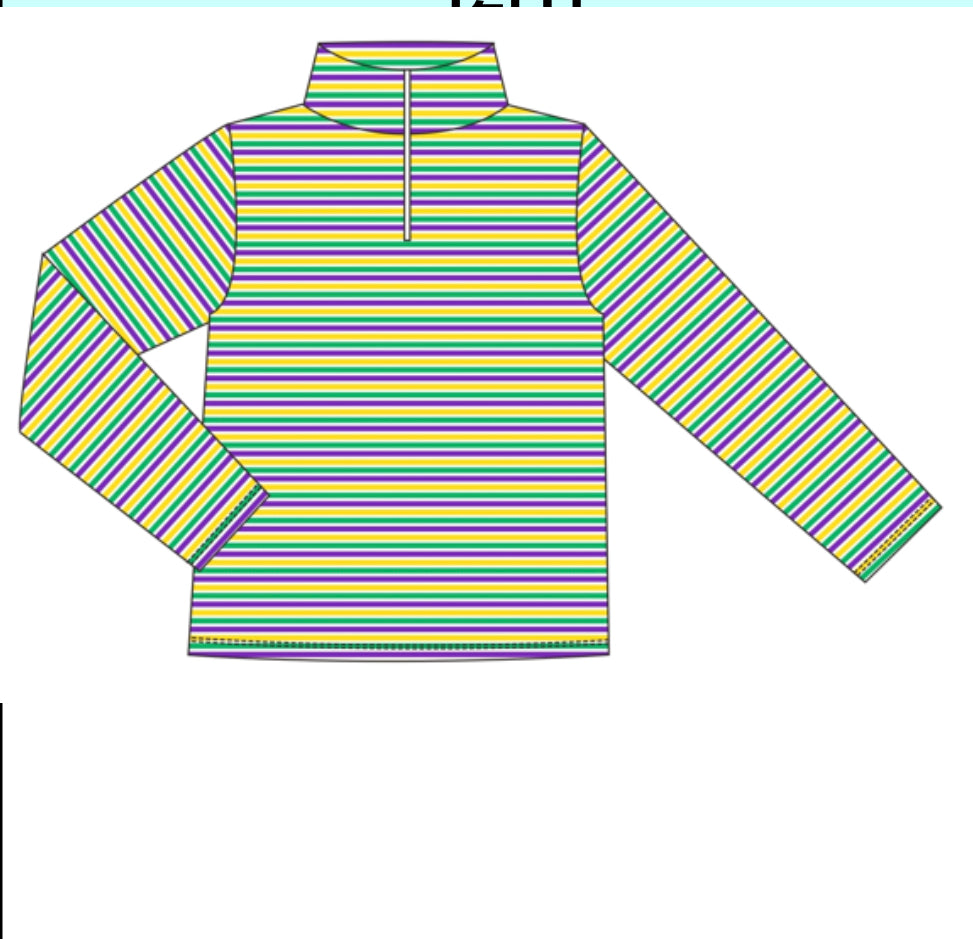 Carnival Striped Pullover