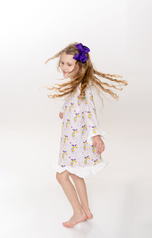 Mardi Gras Unicorn Gown
